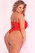 Боди JUICEBOX SEAMLESS BODYSUIT RED, PLUS SIZE