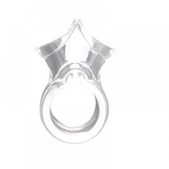Эрекционное кольцо на пенис Chisa GK Power, прозрачный