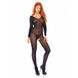 Бодістокінг з довгими рукавами чорний Leg Avenue Long Sleeves Bodystocking