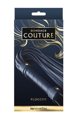 Флогер BONDAGE COUTURE FLOGGER BLUE