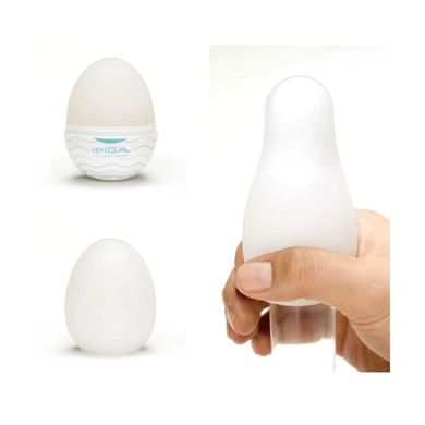 Мастурбатор TENGA EGG WAVY II COOL EDITION