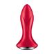 Анальная смарт-пробка с вращающимися шариками Satisfyer Rotator Plug 1, красный