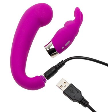 Двойной вибратор Happy Rabbit G-Spot Clitoral Curve Vibrator