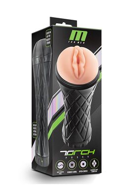 Мастурбатор в колбе вагина M FOR MEN THE TORCH PUSSY VANILLA