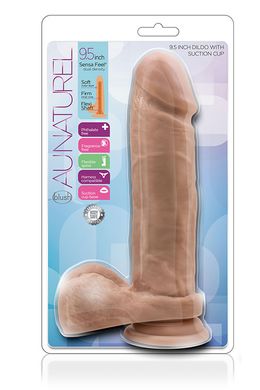 Фаллоимитатор с двойной плотностью AU NATUREL 9.5INCH DILDO MOCHA