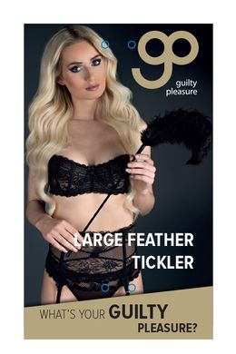 Стек с пером GP LARGE FEATHER BLACK