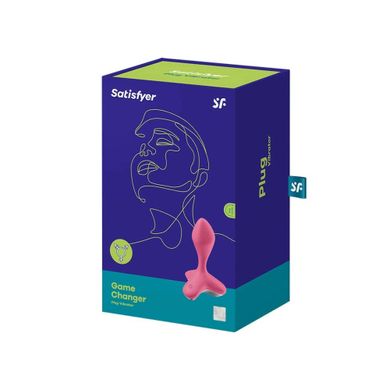 Анальная пробка с вибрацией в футуристическом дизайне Satisfyer Game Changer, розовый