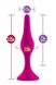 T331143 маленька анальна пробка LUXE BEGINNER PLUG Small, PINK, Рожевий