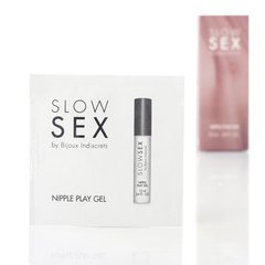 ПРОБНИК/Гель для стимуляции сосков Bijoux Indiscrets NIPPLE PLAY Slow Sex by
