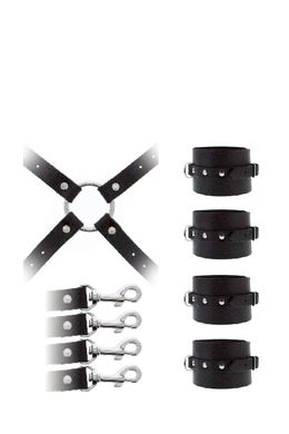 Система фиксации GP LEATHER HOG TIE CUFF SET