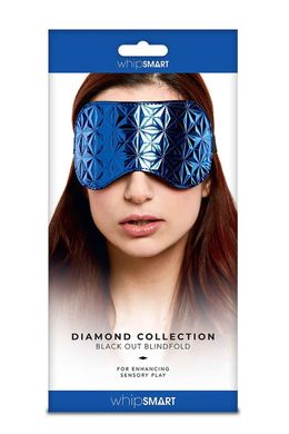 Повязка для глаз синяя WHIPSMART DIAMOND EYEMASK BLUE