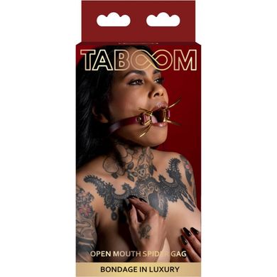 Кляп с кольцом Taboom Open Mouth Spider Gag