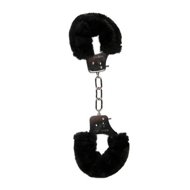 Наручники EASYTOYS Furry Handcuffs - Black