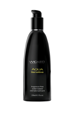 Лубрикант на водной основе гипоаллергенный без глицерина WICKED AQUA SENSITIVE 240ML