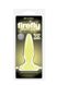 Анальна пробка FIREFLY PLEASURE PLUG MINI YELLOW, Жовтий