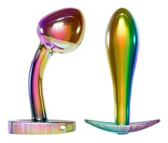 Набор пробок Anos Metal Butt Plug Set Rainb