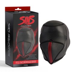Маска-шлем с отстёгивающимися элементами Chisa Sins Iquisition, черный