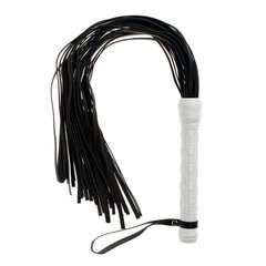 Флогер Premium Leather Flogger, White