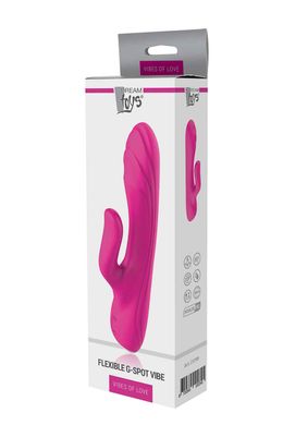 Вибратор для стимуляции точки G и клитора Dream Toys VIBES OF LOVE FLEXIBLE G-SPOT VIBE