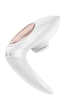 Вібратор для пар із вакуумним стимулятором SATISFYER PRO 4 COUPLES