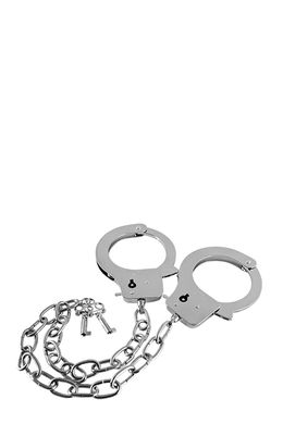 Металеві наручники GP METAL HANDCUFFS LONG CHAIN, One Size