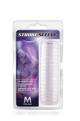 Мастурбатор M FOR MEN STROKE SLEEVE CLEAR