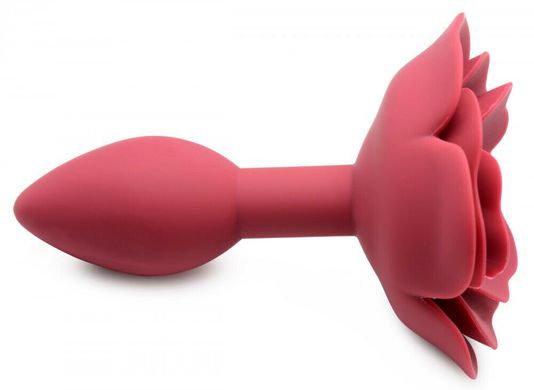 Анальна пробка силікон троянда Master Series Booty Bloom Silicone Anal Plug With