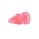 Велика анальна пробка Chisa Hi-Rubber Anal Delight Plug Pink 17*7 см