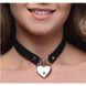 Чокер замок сердце (2ремешка 2ключа) Lock-It Heart Choker With Lockabl