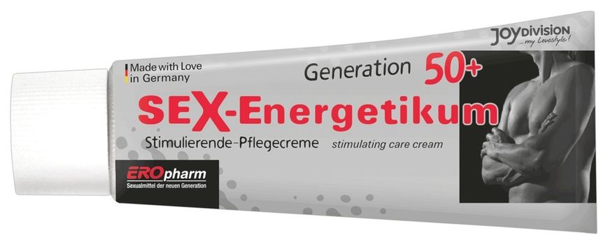 Крем эрекционный JOY Division Sex Energetic 50+ Sexenergy Cream, 40 мл