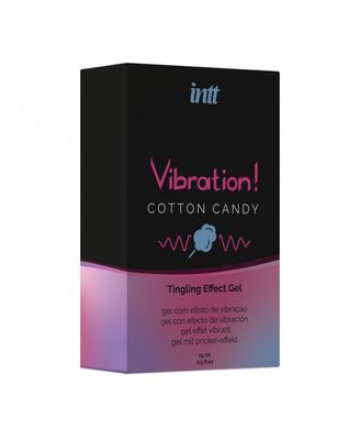 Рідкий вібратор INTT VIBRATION COTTON CANDY 15 ml