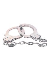 Наручники CHROME HANDCUFFS METAL HANDCUFFS W. KEY, Сріблястий