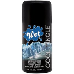 Сужающий лубрикант с эффектом охлаждающего покалывания Wet Cool Tingle, 148 мл