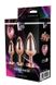 Dt21792 набір анальних пробок GLEAMING LOVE ROSE GOLD PLUG SET, Золотий