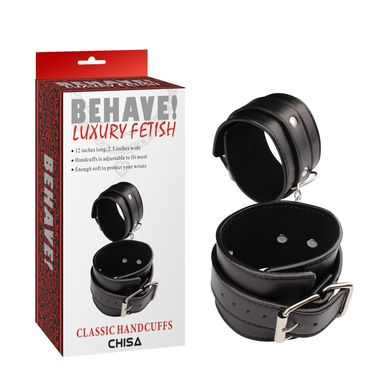 Наручники Behave Luxury Fetish Classic Hand Cuffs Chisa