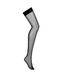Чулки в сеточку Obsessive S823 stockings, черные, S/M/L