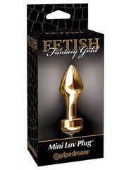 Анальная пробка FF GOLD - GOLD BUTT PLUG