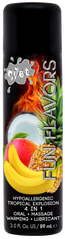 Разогревающий лубрикант Wet Fun Flavors Tropical Fruit Explosion (мультифрукт) 89 мл