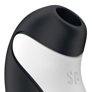 Вакуумный клиторальный стимулятор + вибрация SATISFYER ORCA WHITE