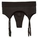 Трусики для страпона с высоким поясом California Exotics Boundless Thong with Garter S/M