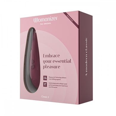 Вакуумный клиторальный стимулятор Womanizer Classic 2 Bordeaux