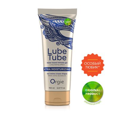 Экстра скользящая смазка на водной основе "LUBE TUBE XTRA", 150мл Orgie