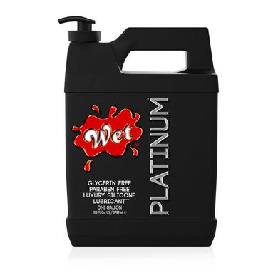 Лубрикант на силіконовій основі WET Platinum One Gallon 3785 мл