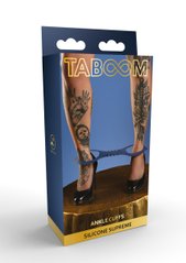 Силиконовые манжеты на лодыжки Taboom Silicone Supreme, синий