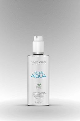 Лубрикант на водній основі WICKED SIMPLY AQUA 70ML