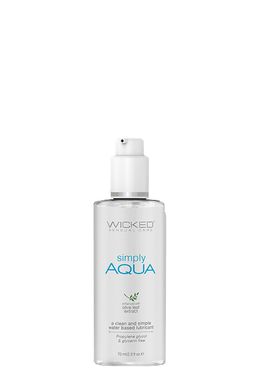 Лубрикант на водній основі WICKED SIMPLY AQUA 70ML