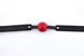 Кляп DS Fetish Ball gag black/red