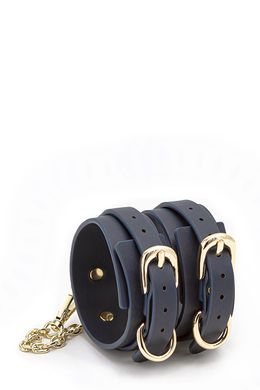 Наручники BONDAGE COUTURE ANKLE CUFF BLUE