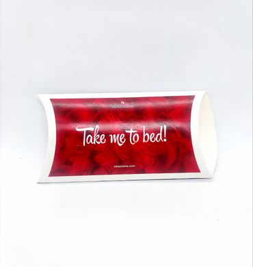 Декоративные перья Obsessive "Take me to bed!" bed feathers - Red