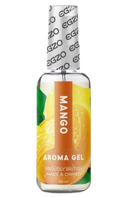 Съедобный гель-лубрикант EGZO AROMA GEL - Манго, 50 мл